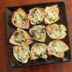 Spinach Artichoke Tartlets