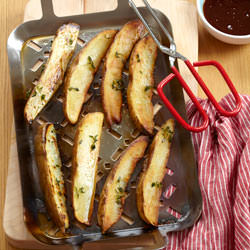 Grilled Thyme Potato Fries