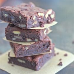 Flourless Vegan Brownies