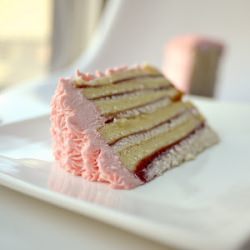 Vertical Swiss Roll Cake