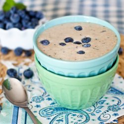 Blueberry Pancake Batter Smoothie