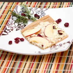 3 Cheese Apple Cranberry Pizza