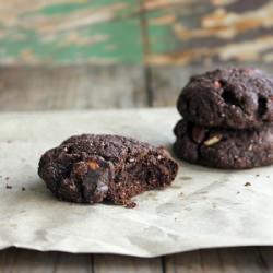 Mexican Chocolate Almond Cookies