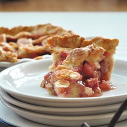 Apple Rhubarb Pie