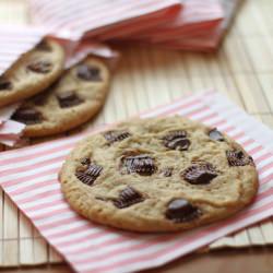 Giant Peanut Butter Cup Cookies