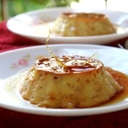 Steamed Caramel Custard