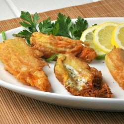 Fried Zucchini Blossoms