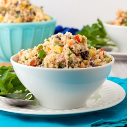 Vegan Creamy Ranch Quinoa Salad