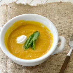 Luscious Carrot Ginger Soup