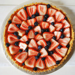 Mixed Berries Custard Tart