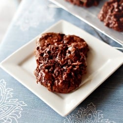 Flourless Chocolate Almond Cookies