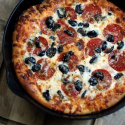 Pizzeria Style Deep Dish Pizza