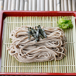 Japanese soba noodles