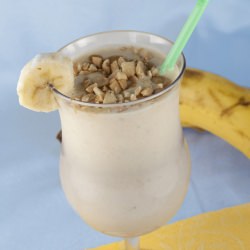 Pb Banana Milkshake