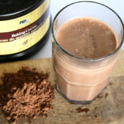 Dark Chocolate Protein Shake