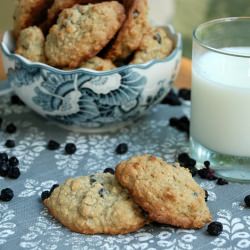 Blueberry Oatmeal Cookies