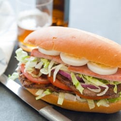 Chivito: Steak Sandwich