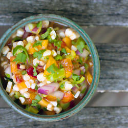 Shiro Plum & White Corn Salsa