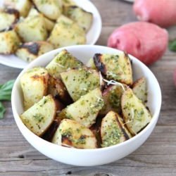 Grilled Pesto Potatoes