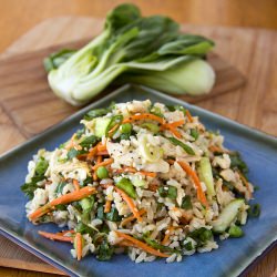 Asian-Style Brown Rice Salad