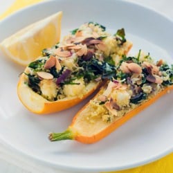 Stuffed zuccini