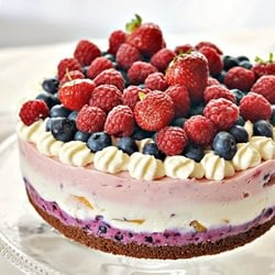 Berry No-Bake Cheesecake