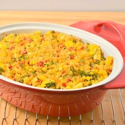 Summery Corn Quinoa Casserole