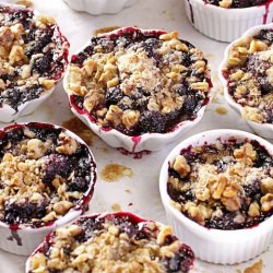 Blackberry-Blueberry Crisps