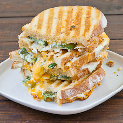 Jalapeno Popper Grilled Cheese