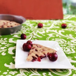 Sweet Cherry Pizza Cake