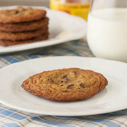 Malted Chocolate Chip Cookies