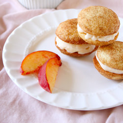 Snickerdoodle & Peach Frozen Yogurt