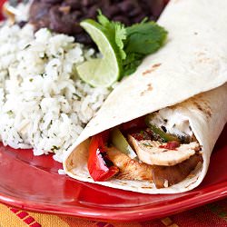 Chipotle-Lime Chicken Fajitas