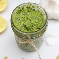 Spinach, Walnut & Cheddar Pesto