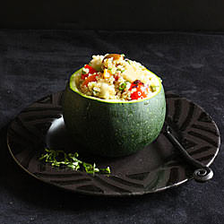 Stuffed Eight Badd Zucchini