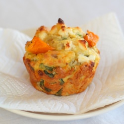 Pumpkin and Feta Muffins