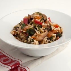Swiss Chard & Rice Risotto
