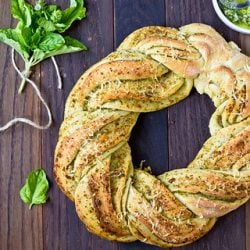 Braided Pesto Bread