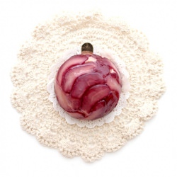 Red Wine Poached Pears Entremet