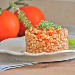 Wheat Tomato Risotto