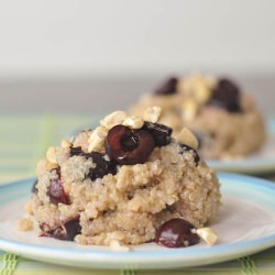 cherry ginger coconut quinoa