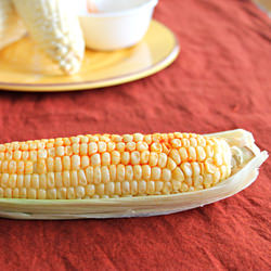 Spicy corn on the cob