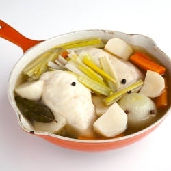 Poached Chicken Pot au Feu