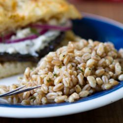 Farro with Garlic and Herbs