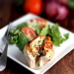 Mediterranean Stuffed Chicken
