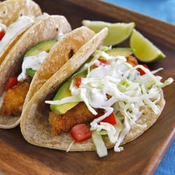 Crispy Panko Fish Tacos