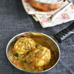 Egg Gravy(Curry) – Restaurant Style