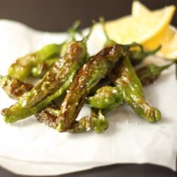 Fried Shishito Peppers