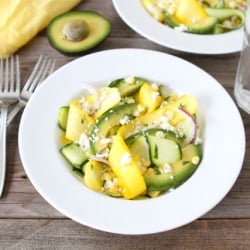 Zucchini Ribbon Salad