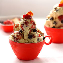 Candied Cherry & Bacon Ice Cream